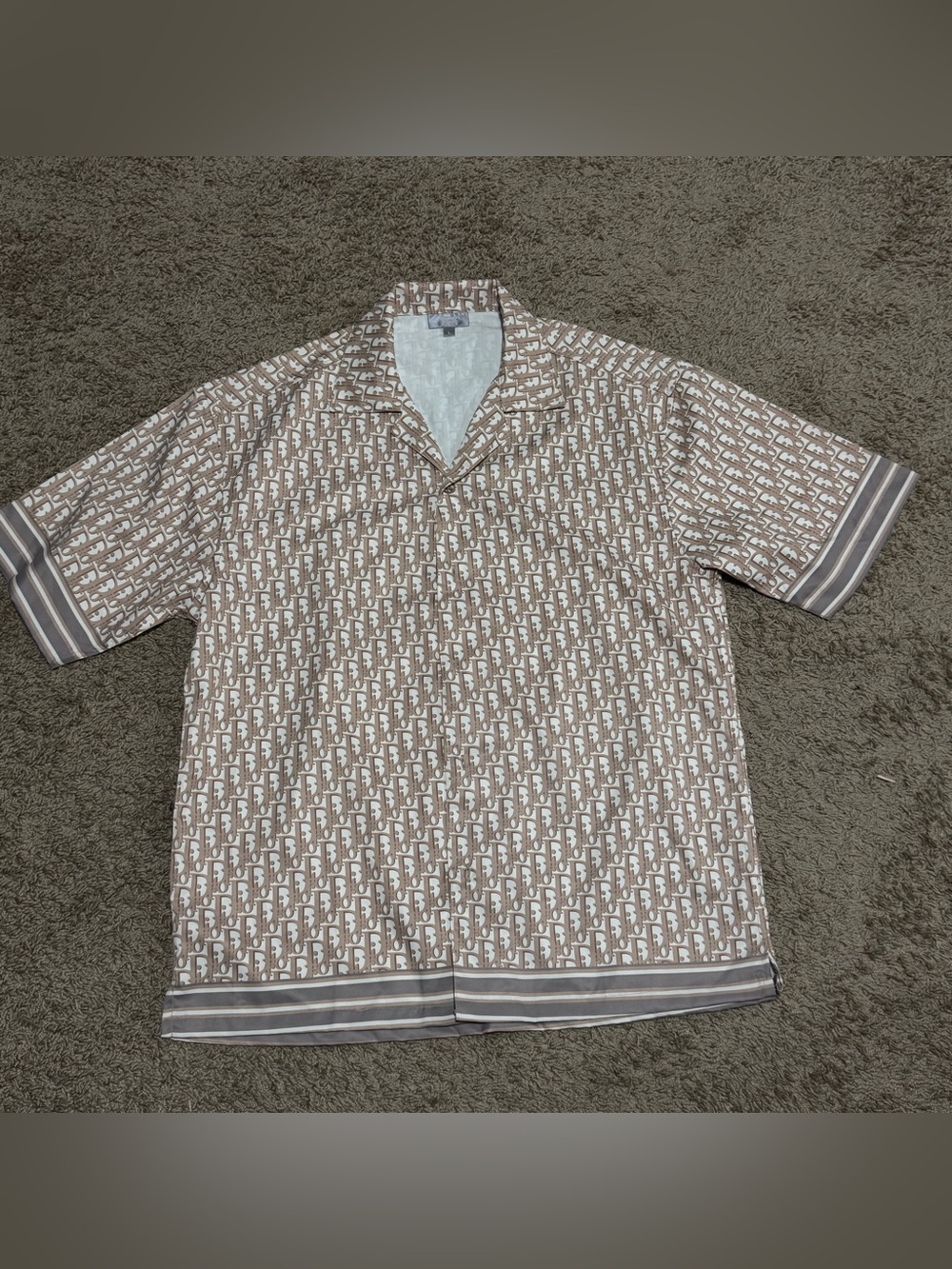 Vintage Dior Short sleeve shirts Sz L